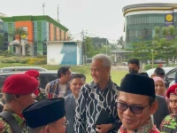 Ganjar-Mahfud Hadiri Dialog Terbuka di Universitas Muhammadiyah Jakarta