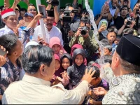 Prabowo Resmikan 5 Lokasi Sumber Air Bersih di Kuningan dan Ingatkan Untuk Manfaatkan Dengan Baik