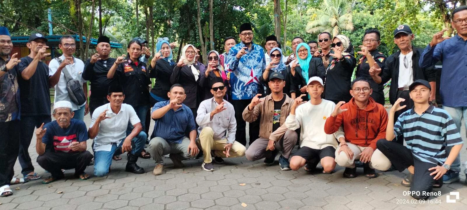 Gebrakan Bersama Aliansi Ormas Kota Cilegon Dukung Erik Prihatama untuk Menjadi Anggta DPRD Banten